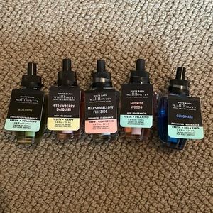 Wallflower “bath and body works” Home Fragrance refills. NWT!!! 5pc